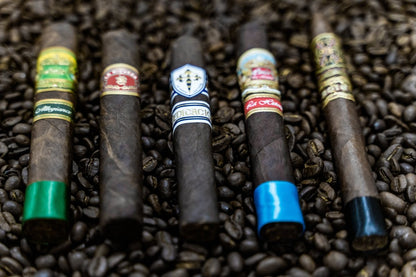 Nicaraguan coffee maduro roast beans with maduro cigars
